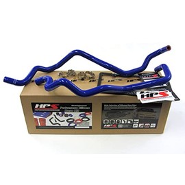 HPS (57-1220H-BLUE) Silicone Heater Hose Kit for Jeep Wrangler JK