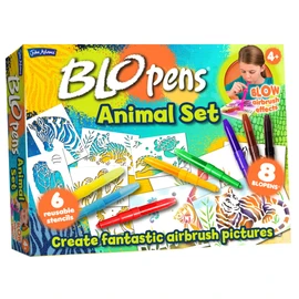 John Adams | BLOPENS® Animals Activity Set: Blow airbrush effects | Arts & crafts | Ages 4+