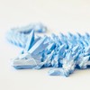 Dragon 60 cm 3D Movable Figure, Crystal Dragon, Children's Decoration,
