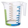 Rotho Domino Messbecher 0.3l mit Skala, Kunststoff (PP) BPA-frei, transparent,