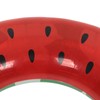 Watermelon Pool Float 16.5in Inner Diameter Inflatable Watermelon Design Eco