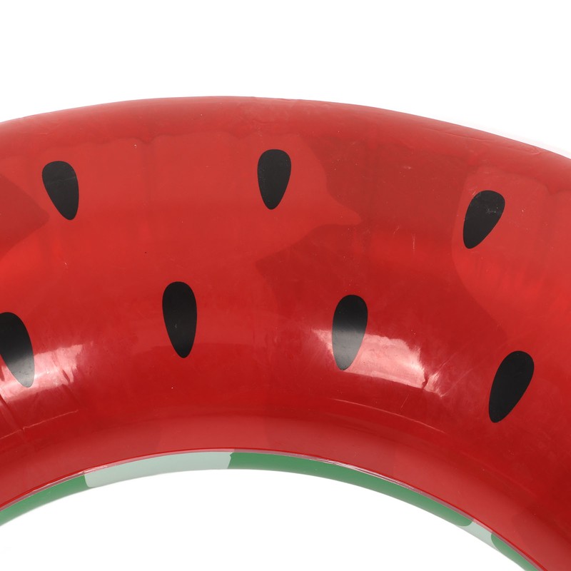Watermelon Pool Float 16.5in Inner Diameter Inflatable Watermelon Design Eco