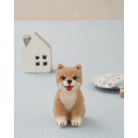 hamanaka akure-nu on each side of beans Chai Canis H441 – 511 * ferutexinguni-doru is not included in the kit. [akure-nukitto] [Felt Wool Kit]