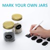 Encheng 12 oz Glass Jars With Lids,Ball Wide Mouth Mason