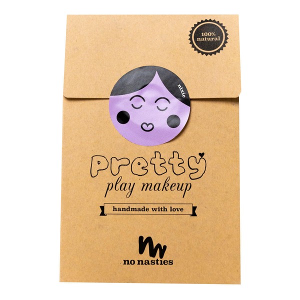No Nasties Nixie Purple Pretty Play Makeup Goody Pack - 8x items