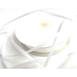 CaPiSo 100 m Satin Ribbon 3 mm Ribbon Gift Ribbon Decorative Ribbon Satin Wedding Christmas
