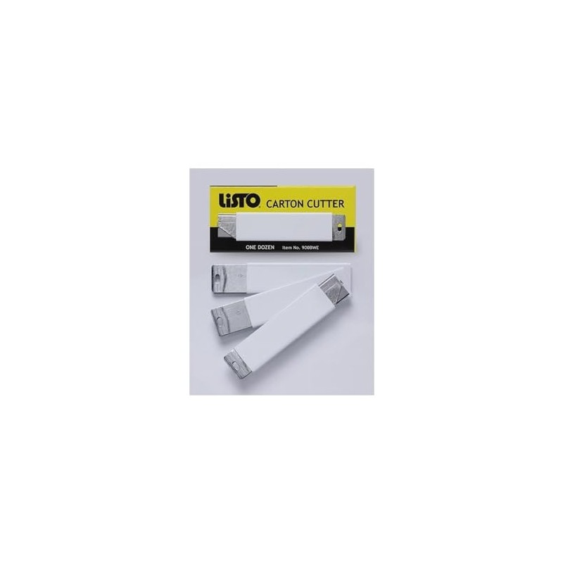 Listo Carton Cutter, Box of 12 by Listo
