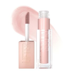 Maybelline Lifter Gloss, Hydrating Lip Gloss with Hyaluronic Acid, High Shine for Plumper Looking Lips - Color: Gummy Bear