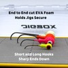 JIGBOX Fishing Jig Organizer - Holds 50+ Jigs - Double