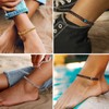 PROSTEEL Gold Anklets Adjustable Ankle Bracelets Anklet for Women Stainless