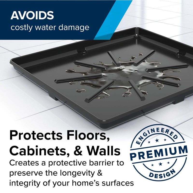 Camco Washing Machine Drain Pan | 31-inches x 35-inches (OD);