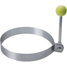 Round Egg Mold Shaper - Non Stick Pancake Deep Egg, Stainless Steel Frying Egg Rings, Mould Cookies Maker Baking Shaper Kitchen Gadget, Egg Patty Maker Rings For Sandwich Fritters Crumpets