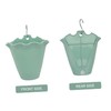 Gatuida 1Pc Wall Mounted Plastic Flowerpot Creative Balcony Planter for