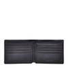 Cuadra Men's Wallet in Genuine Leather Black, B3018RS