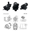 SHYSKY Powerful 24V 120W Micro Brushless DC Water Submersible Pump