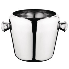 Olympia Mini Ice Bucket Stainless Steel 1L Innovative Design - New Features