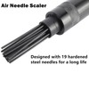 BTSHUB Pneumatic Needle Scaler Remove Derusting Tool Paint Corrosion Slag