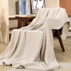 Yoofoss Muslin Blanket 100% Cotton Summer Blanket Large Twin Size