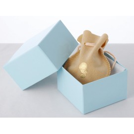 ミニ骨壷 (ガラス骨壷)光のしずく サクラ (高さ6.5cm×直径3.1cm) ◆ 分骨つぼ・骨壺・遺骨入れ ◆ 手元供養【P.S付】