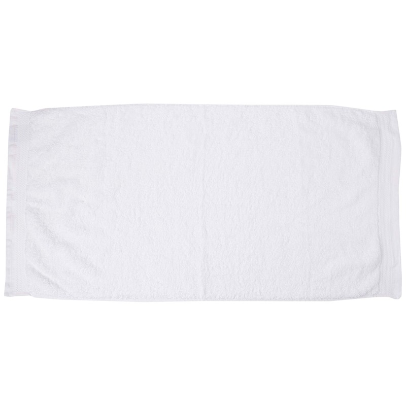 Eiffel Textile Combed Basin Towel, Cotton, White, 50 x 100