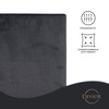 Devior Cashmere Touch Spannbettlaken 90x200-100x200 cm anthrazit | 190 g/m²