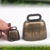 KOOBOOK 2Pcs Cow Horse Sheep Grazing Copper Bells Cattle Farm