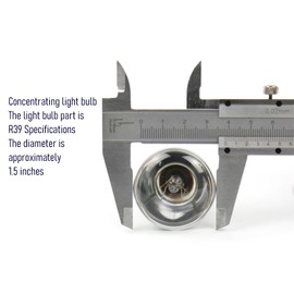 OSTTRPO 2-Pack 30 Watt Lava Lamp Bulb Replacement, R39 E17 120V Incandescent Yellow Light Bulbs, Ideal for Glitter Lamps, Standard Reflector Type for Lava Lamp Bulbs