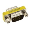 kenable Gender Changer - HD15 (15pin) SVGA VGA Coupler Male