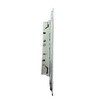 12-1/2" Two Point Mortise Lock with Screws for Sliding Patio
