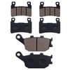 Cyleto Front and Rear Brake Pads for Hond-a CBR 900