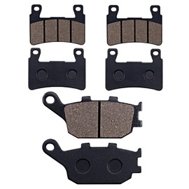 Cyleto Front and Rear Brake Pads for Hond-a CBR 900 RR Fireblade 1998-2003 CBR954RR 2002-2003 CBR 600 RR 2003-2004