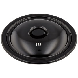 Riess 0255-017 Classic-Giants and Dwarfs Lid, Diameter-18 cm Black