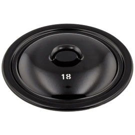 Riess 0255-017 Classic-Giants and Dwarfs Lid, Diameter-18 cm Black
