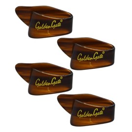 Golden Gate GP-4T-4PK Thumb Picks – Tortoise – Large – 4PK