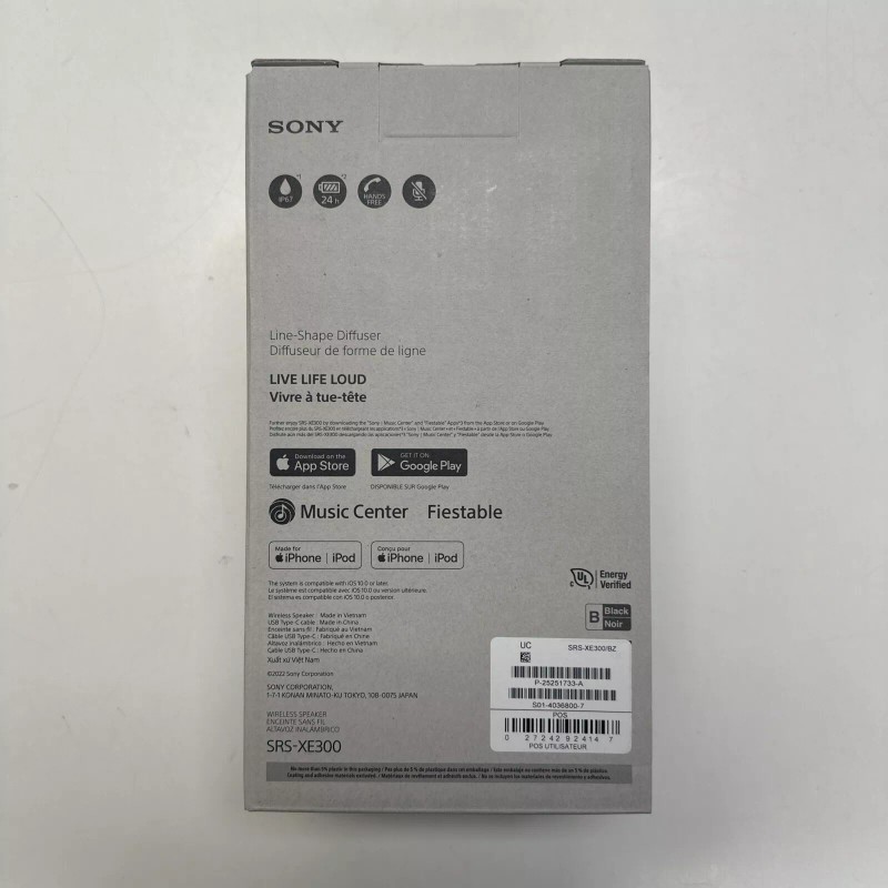 Sony Brand New - Sony SRS-XE300 Portable Bluetooth Speaker -