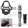 Carbon Fiber Road Bike Pedals – Lightweight Clipless Pedals Compatible