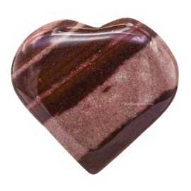 Shiva Lingam Narmada Stone Heart - Pack of 2 Crystal Heart Stones Rocks - Corazones De Piedra Crystals and Healing Stones Heart Shaped Crystal - Stocking Stuffers Gifts