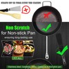 Anaeat Silicone Thin Spatula Set of 2 - Mini Brownie