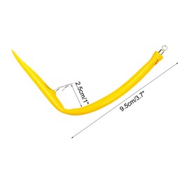 5PCS Striped Bass Tube Lures, Cod Rig Tube Teaser with Hook Swivel Striped Bass Fishing Lure Hooks for Offshore Trolling Game Fishing