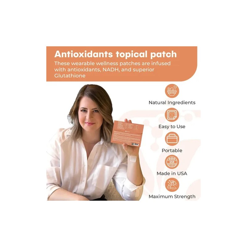 Nutri-patch Parche Topico Con Vitamina C, Nac Y Glutatión N/a