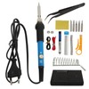 15PCS Set Soldering Iron Set Adjustable Temperature Solder Iron Kit