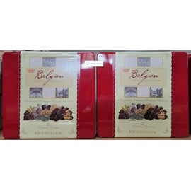 Trader Joe’s Belgian Cookie Collection 35.2oz 1kg (Two Tin Boxes)