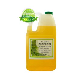 Avocado Oil Organic Pure Cold Pressed 128 Fl. Oz/1 Gallon/7 Lb
