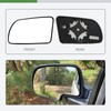 SCITOO Driver Side Mirror Glass Compatible with 2008-2013 For NISSAN