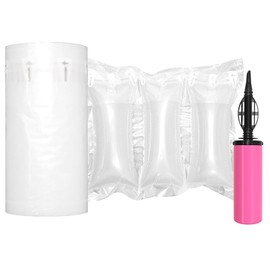 Hijelyn Air Pillows for Shipping with Pump Packaging Air Bags 800 Count Inflatable Shipping Supplies Box Filler Packing Materials for Moving, Purse Stuffers for Shape 3.54" x 7.87", 236 ft