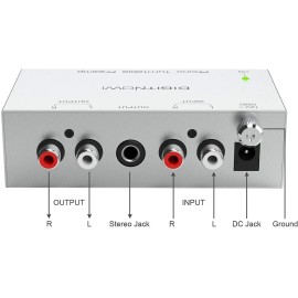 Digitnow Phono Turntable Preamp- Mini Electronic Audio Stereo Phonograph Preamplifier RCA