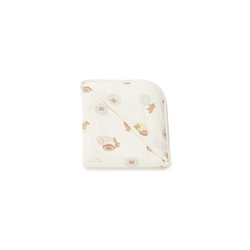 Gelato Pique PKGG252448CRMF Donut Bear Blanket, CRM