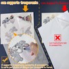 Siumir 12 Pezzi Stabilizzatore per Ricamo A4 29,7x21cm, Carta Tracciabile