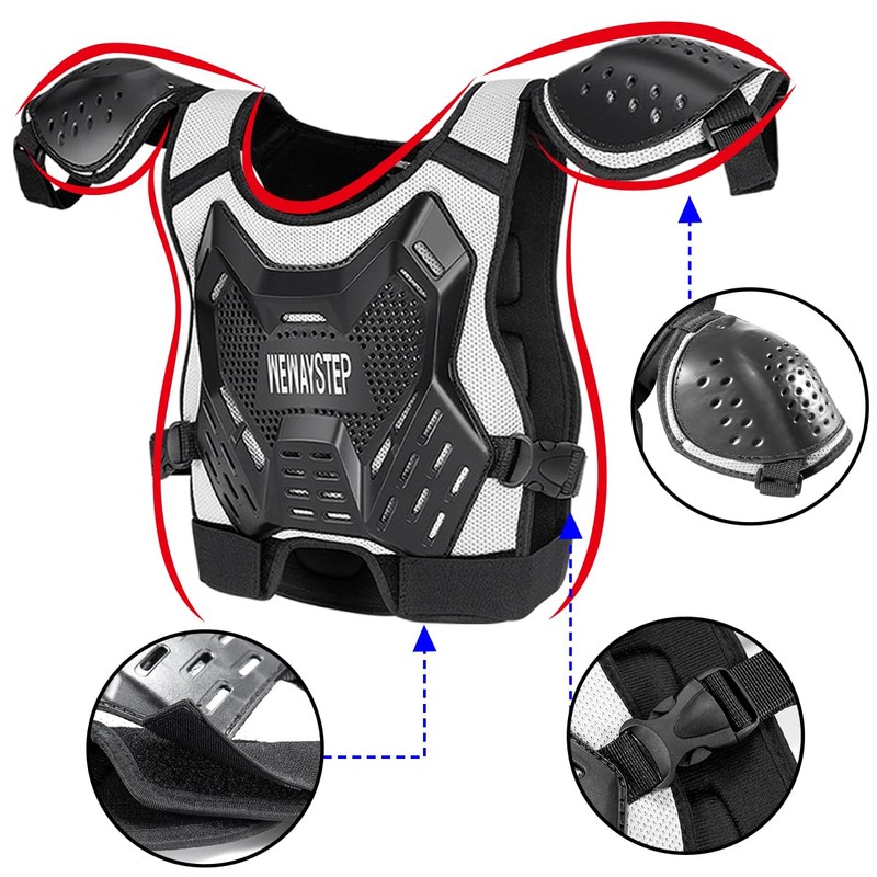 Kids Dirt Bike Gear - Youth Chest Protector Motocross Kids