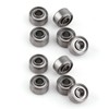 10Pcs Small Bearings Mini Ball Bearings 693ZZ Small Double Shielded
